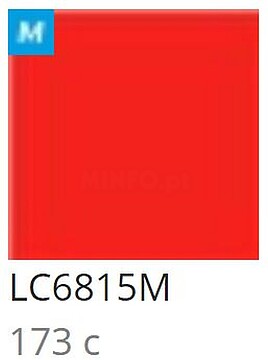Electro Cut LC6815M Translucent Medium Red Matt 610mm x 5m