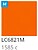 Electro Cut LC6821M Translucent L Orange Matt 610mm x 5m - imagem 1