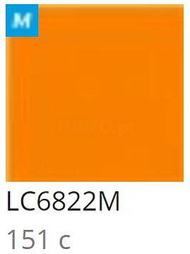 Electro Cut LC6822M Translucent P Orange Matt 610mm x 5m