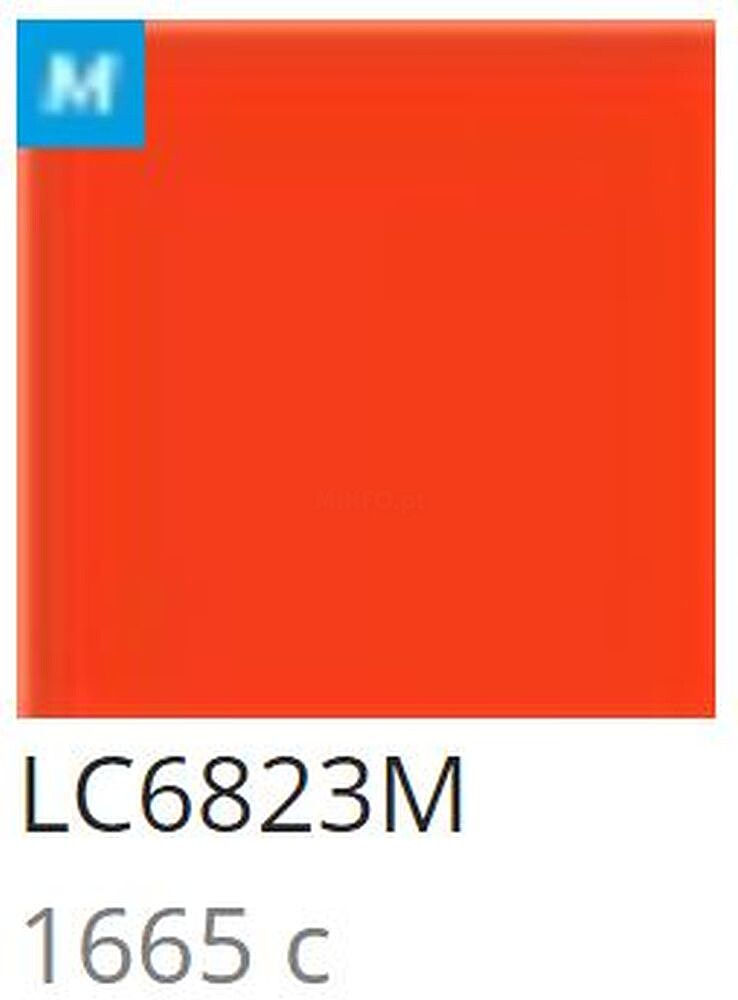 Electro Cut LC6823M Translucent Orange Matt 610mm x 5m