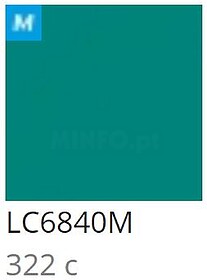 Electro Cut LC6840M Translucent Turquoise B Mat 610mm x 5m