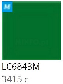 Electro Cut LC6843M Translucent Med Green Matt 1220mm x 25m