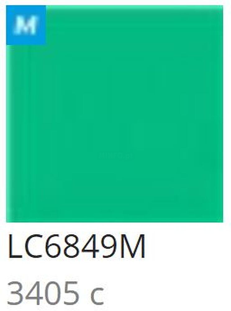 Electro Cut LC6849M Translucent Turq Green Matt 610mm x 5m