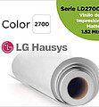 Vinil Monomerico LG LD2700 Branco Matte Perm Solv 1520mm x 50mts