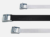 FIVELA POLYESTER FIXAÇÃO LONAS 15mm x 55cm Branca (50 uni)
