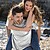 T-Shirt Adulto Branca Hecom 100% Algodão 135 g/ m2 4199 - imagem 2