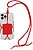 Lanyard Sebly Silicone/ Poliéster 20156 - imagem 3