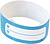 Pulseira Tyvec 25mm : Espaco para Escrever o Nome : Amarelo/Azul/Vermelho - imagem 3