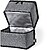 Bolsa Refrigeradora Stacy Poliéster 600D RPET/ PEVA/ Alumínio 2 Compartimentos 1247 - imagem 4