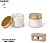 Set Velas Aromáticas Kesha Vidro 2 Peças. Cera Vegetal. Aroma Frésia 1687 - imagem 4