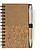 Caderno Sulax Cortiça Natural/ Cartão Reciclado Capa Rígida. 50 Folhas. Esferográfica Cartão Reciclado/ Palha de trigo/ ABS Incluída 6565 - imagem 4