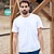 T-Shirt Adulto Branca Seiyo 100% Algodão Ring Spun, Single Jersey 160 g/ m2 21178 - imagem 4