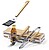 Set Churrasco Lenvit Bambu/ Aço Inoxidável 3 Acessórios 1111 - imagem 5