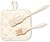 Set Cozinha Marduk PP/ Silicone/ Algodão 3 Peças. Bolsa Non-Woven 1514 - imagem 5
