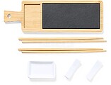 Set Sushi Gunkan Bambu/ Ardósia 6 Peças 1401