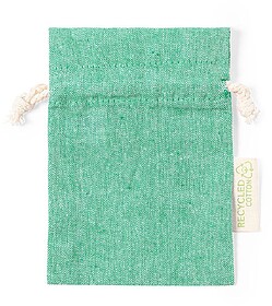 Saco Dratinix 100% Algodão Reciclado 120 g/ m2 VERDE S/T