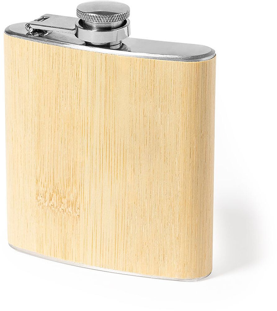 Frasco Rediston Bambu/ Aço Inoxidável 200 ml 1454