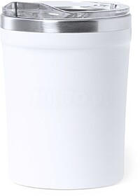 Copo Térmico Harbin Aço Inoxidável/ PP 350 ml BRANCO S/T