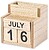 Porta-Lápis Calendário Perpétuo Laorek MDF 1875 - imagem 1