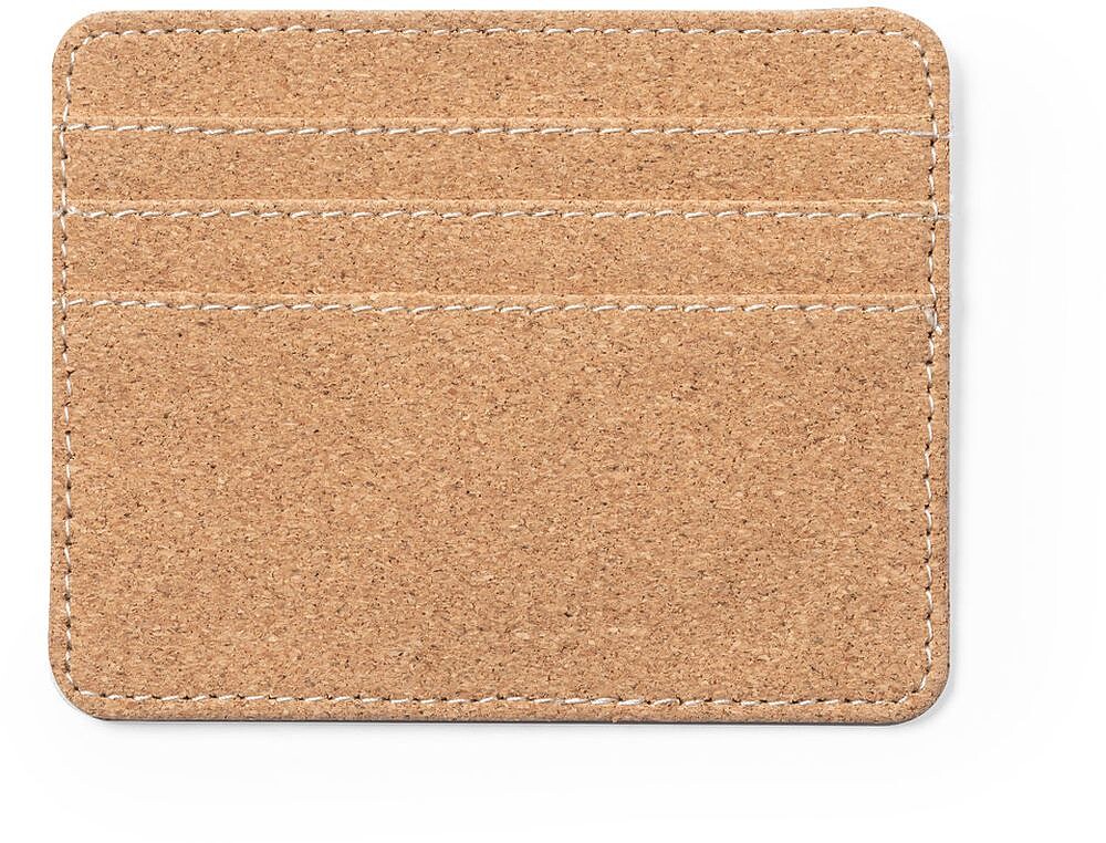 Porta-Cartões Reylox Cortiça Protetor RFID. 6 Compartimentos 1916