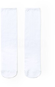 Meia Sublimação Sakam Poliéster Tamanho S-M BRANCO S/T