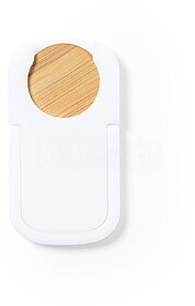 Suporte Farty Bambu/ ABS Adesivo. 3 Funções BRANCO S/T