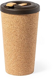Copo Térmico Borio Cortiça Natural/ PP 500 ml S/T