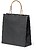aco Asa Torcida Papel Preto Reciclado 22x23x9cm : 100g/m2 Fortis 2731 - imagem 1
