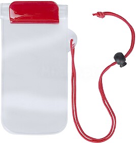 Portatudo Waterpro PVC Impermeável. Ecrã Tátil VERMELHO S...