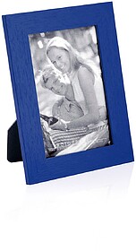 Porta-Retratos Stan Madeira Fotos: 10 x 15 cm AZUL S/T
