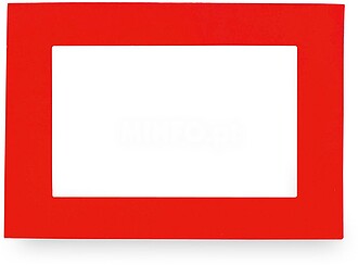 Porta-Retratos Magneto Magnético. Fotos: 9 x 13 cm VERMELH...