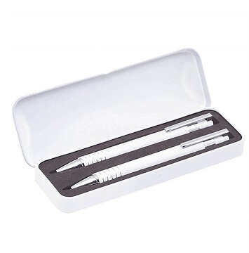 Set Sheridan Metal Esferográfica Carga Jumbo. Lapiseira: Minas 0,7 mm Incluídas 3338