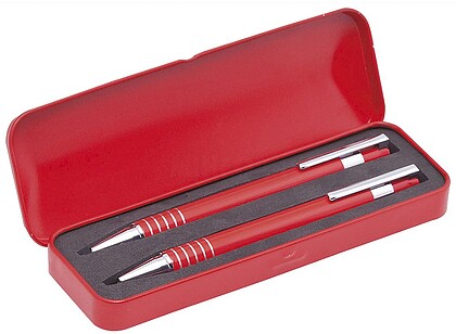 Set Sheridan Metal Esferográfica Carga Jumbo. Lapiseira: Minas 0,7 mm Incluídas 3338
