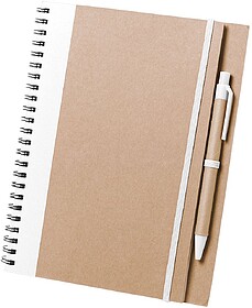 Caderno Tunel Cartão Reciclado Capa Rígida. 60 Folhas. Es...