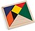 Puzzle Tangram Madeira 7 Peças 3704 - imagem 1
