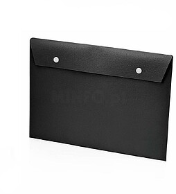 Pasta Porta-Documentos Alice PP Plástico PRETO S/T