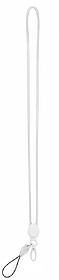 Lanyard Sigex Silicone BRANCO S/T