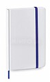 Bloco de Notas Yakis Capa Rígida. 80 Folhas BRANCO/ AZUL 4342