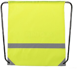 Mochila Lemap Poliéster 190T Reflectante AMARELO S/T