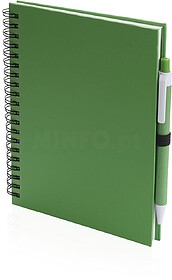 Caderno Koguel Cartão Reciclado Capa Rígida. 70 Folhas. E...