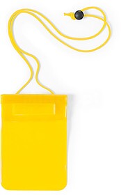 Portatudo Arsax PVC Impermeável. Ecrã Tátil AMARELO S/T
