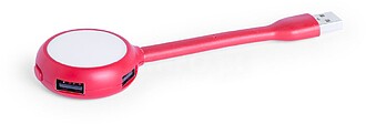 Lâmpada Porta USB Ticaro 5 Leds. Flexível. 4 Portas. USB 2...