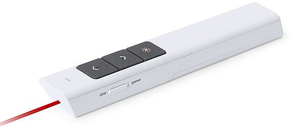 Ponteiro Laser Haslam Inalambrico. Conexão USB. Apresentações PowerPoint. Botões Avanço/ Retrocesso. 1 Pilha AAA/ R03 Incluída 5202