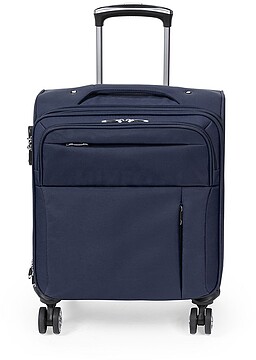 Trolley Zoidel Nylon 4 Rodas Giratórias. Bolso Acolchoado para Portátil. Fecho Segurança Incluído 5238