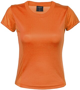 T-Shirt Mulher Tecnic Rox 100% Poliéster 135 g/ m2 Respirável 5248