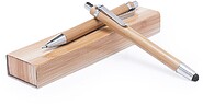 Set Heleon Bambu Esferográfica Carga Jumbo. Lapiseira: Minas 0,7 mm Incluídas 5262