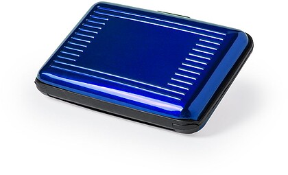 Porta-Cartões Rainol Alumínio Protetor RFID. 6 Compartimentos 5371