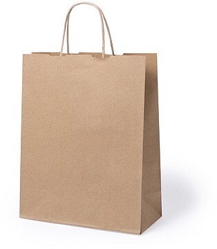 Saco Asa Torcida Kraft 25x31x11 : 100g/m2 Loiles 5484
