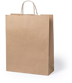 Saco Asa Torcida Kraft 32x40x12cm : 100g/m2 Nauska