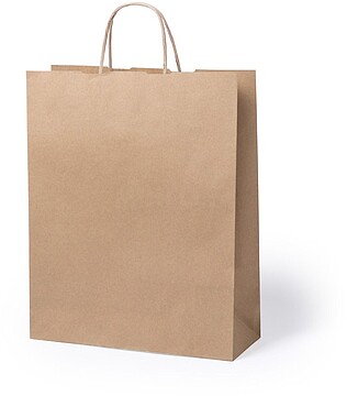 Saco Asa Torcida Kraft 32x40x12cm : 100g/m2 Nauska 5485